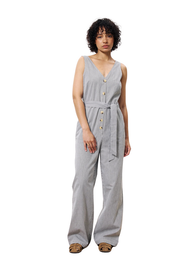 Maddie Jumpsuit in Creme from FRNCH