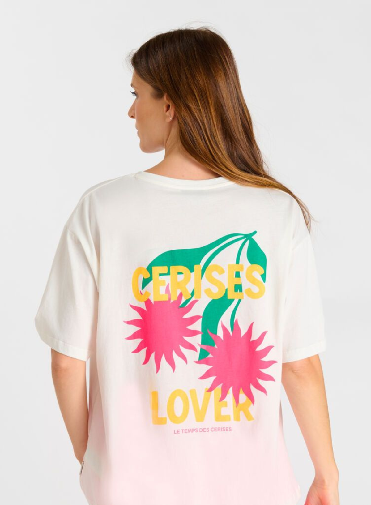 Le Temps des Cerises T-Shirt in Pearl