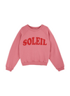 Bahia Soleil Sweatshirt in Pink & Red from Emile & Ida