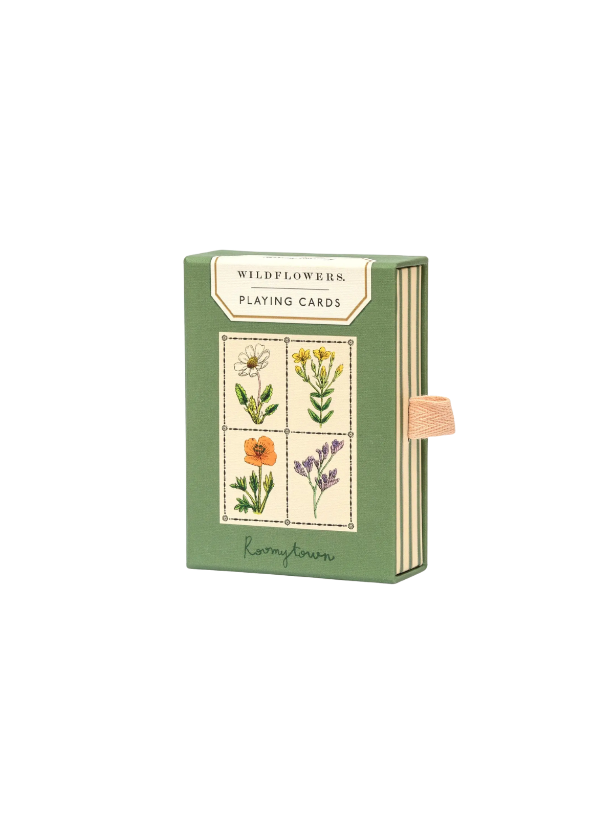 Roomytown Wildflowers Single Playing Card Deck