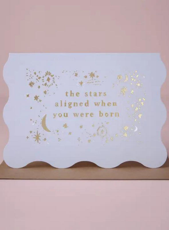 Stars Alligned Birthday Card from Sister Paper Co.