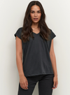 Lise T-Shirt in Washed Black from Kaffe