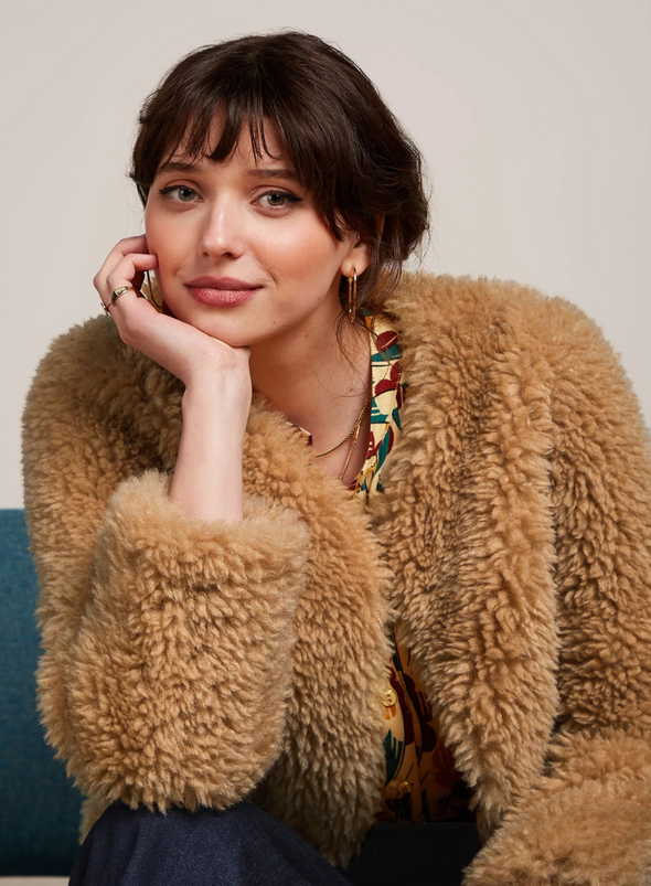Paloma Coat Boheme in Biscotti from King Louie