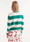 Long Sleeve Jersey in Green/White from Compañia Fantastica