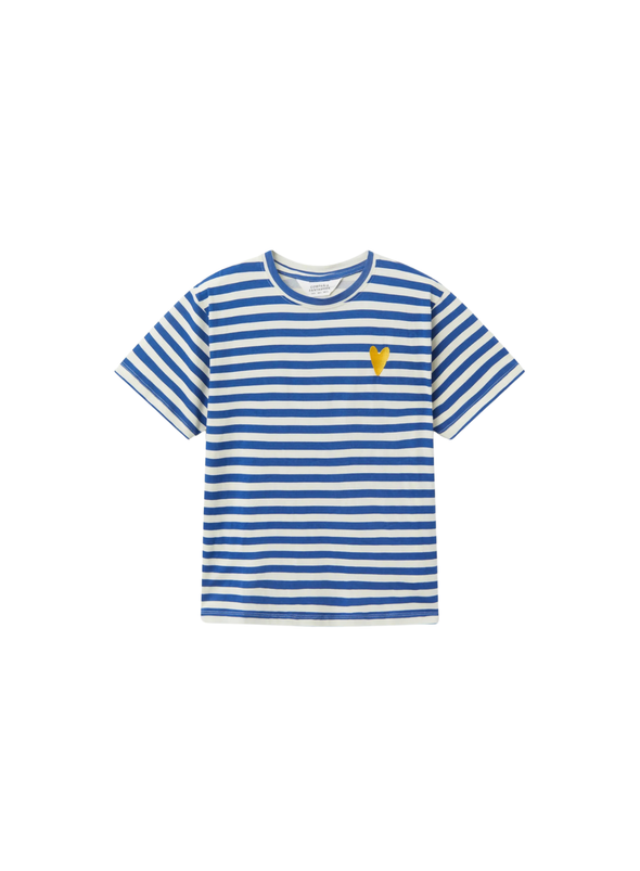 T-Shirt in Navy Blue/White from Compañia Fantastica