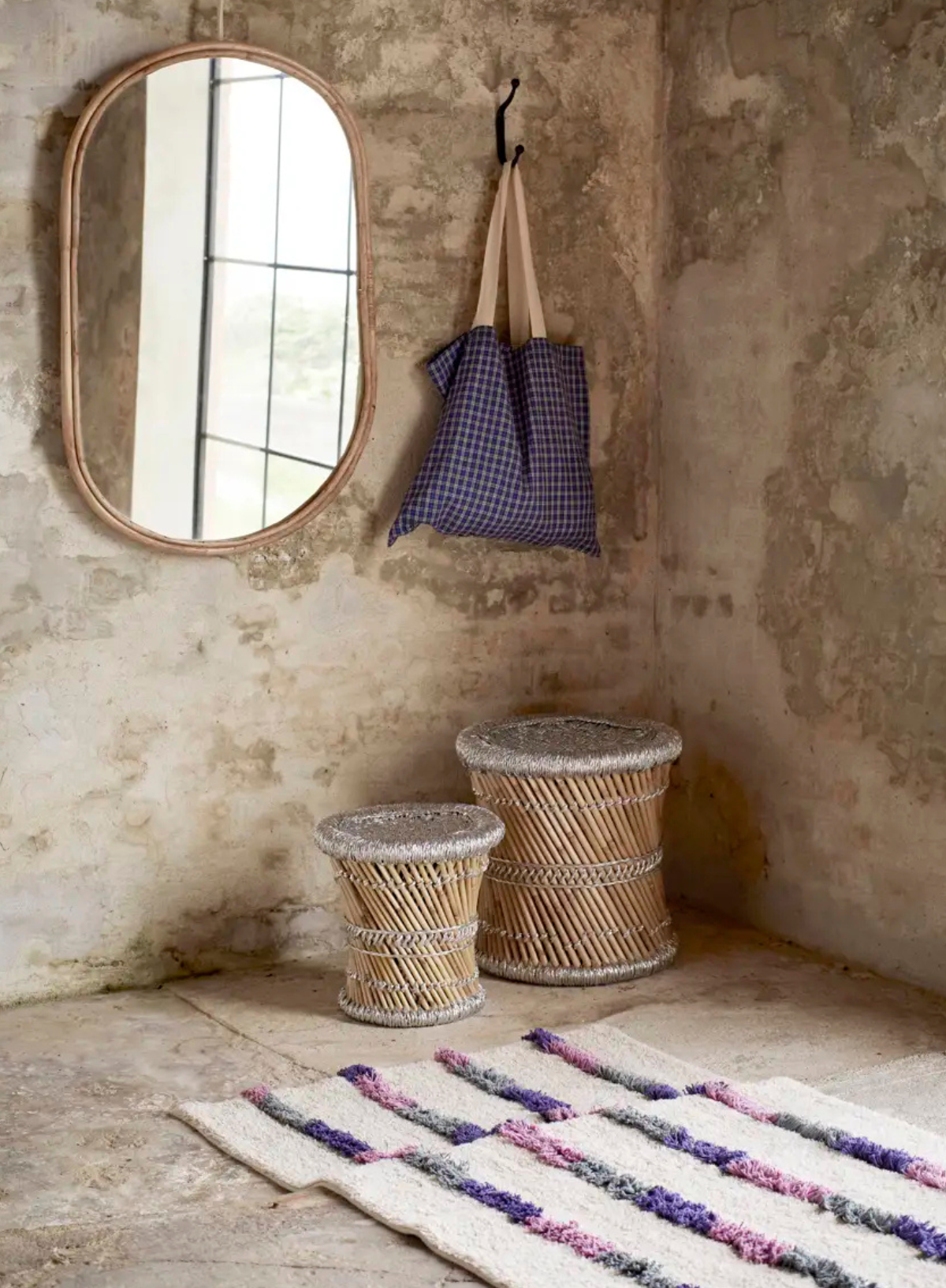 Rapunzel Tufted Cotton Runner from Madam Stoltz