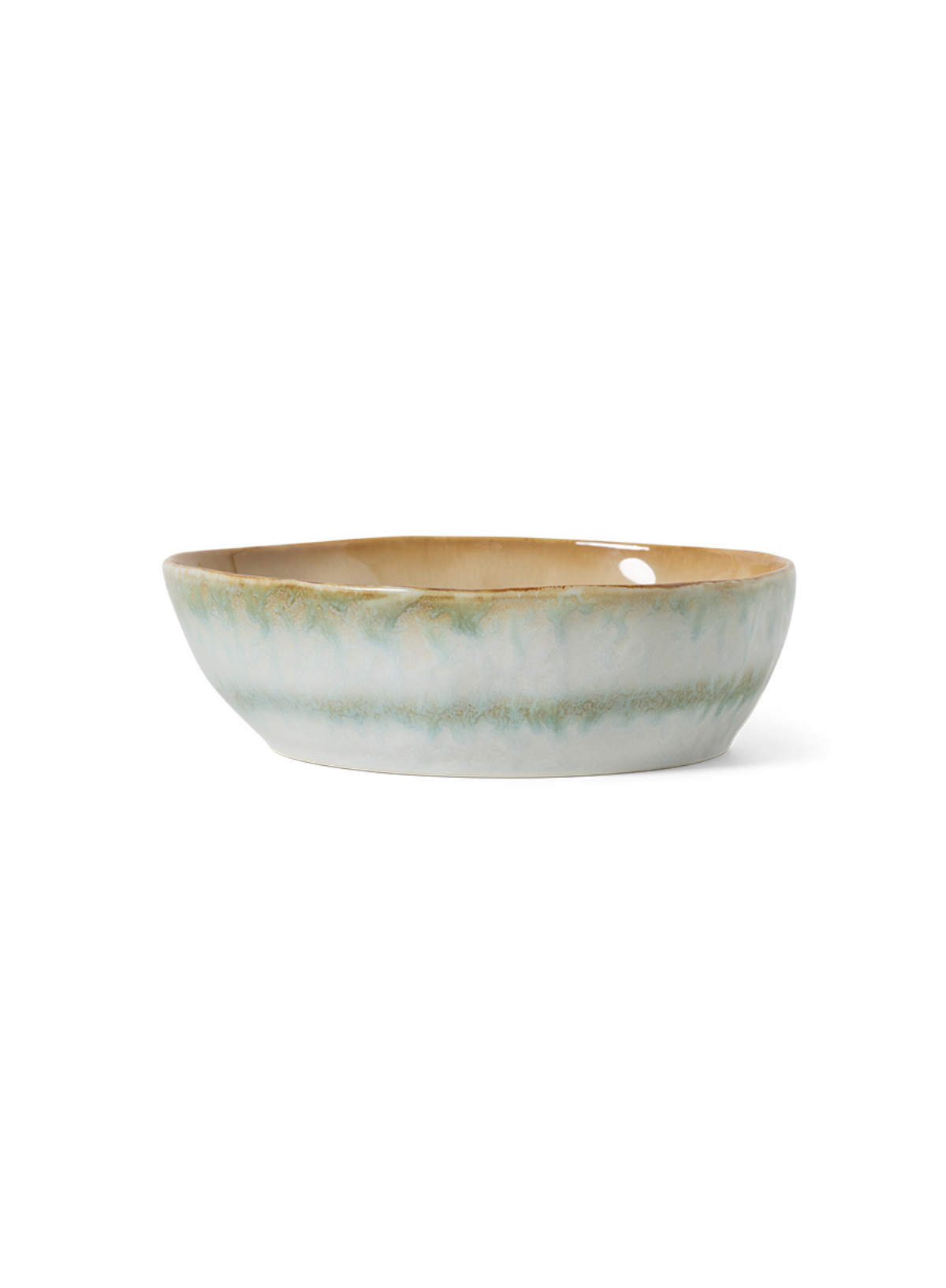 HK Living 70s Ceramics Pasta Bowl in Petal