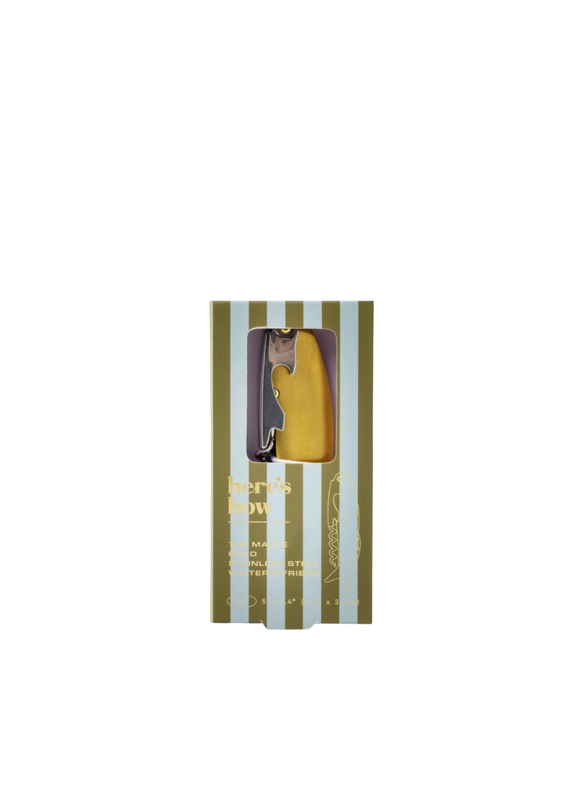 Designworks Ink The Maple Wine Bottle Opener