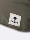 Banane Cambium Synthetic Woven Bag in Brown from Faguo