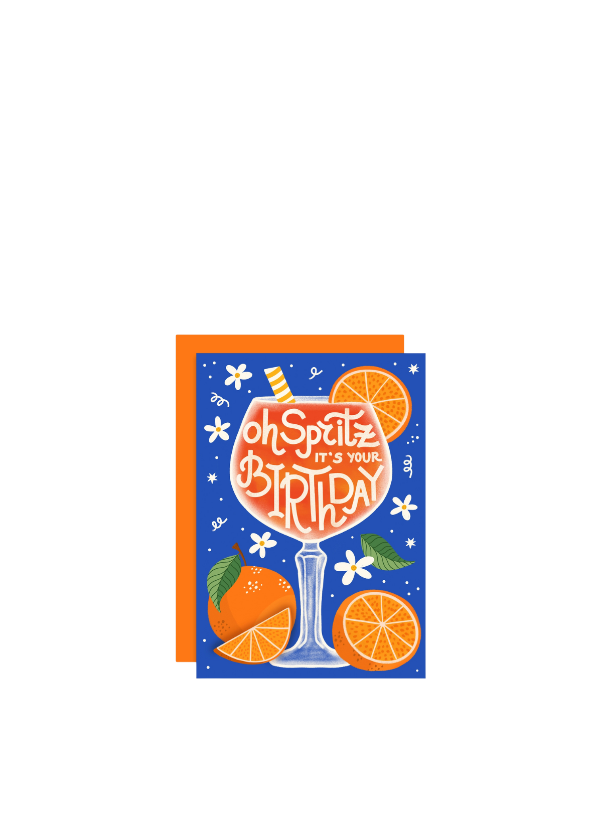 Oh Spritz It's Your Birthday Aperol Card from Tikkled Pink