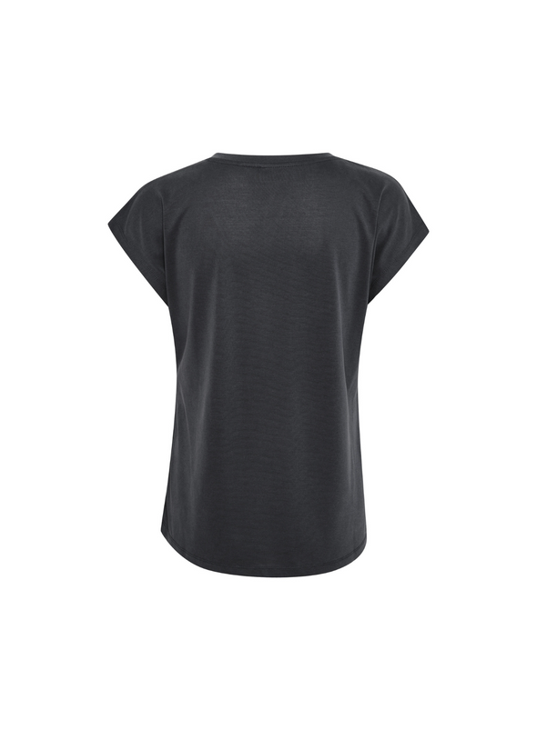 Lise T-Shirt in Washed Black from Kaffe