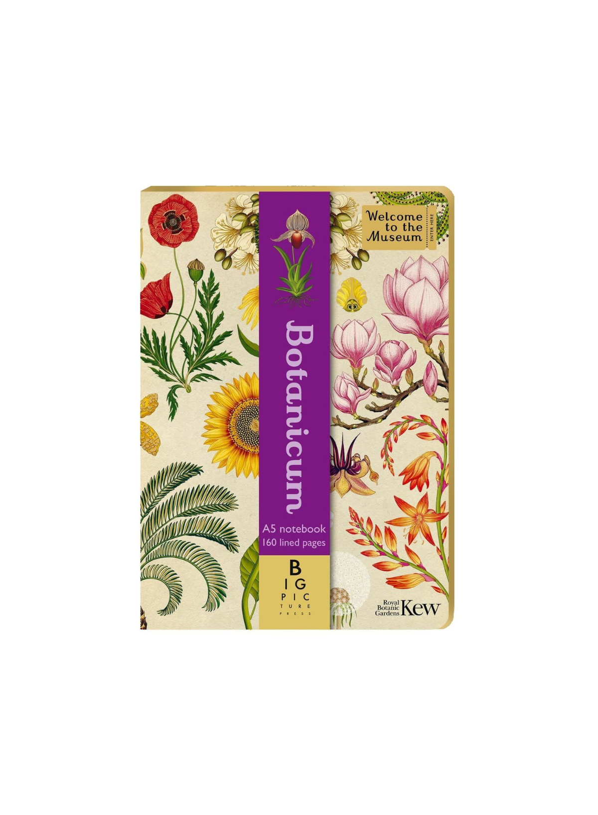 Botanicum A5 Lined Notebook