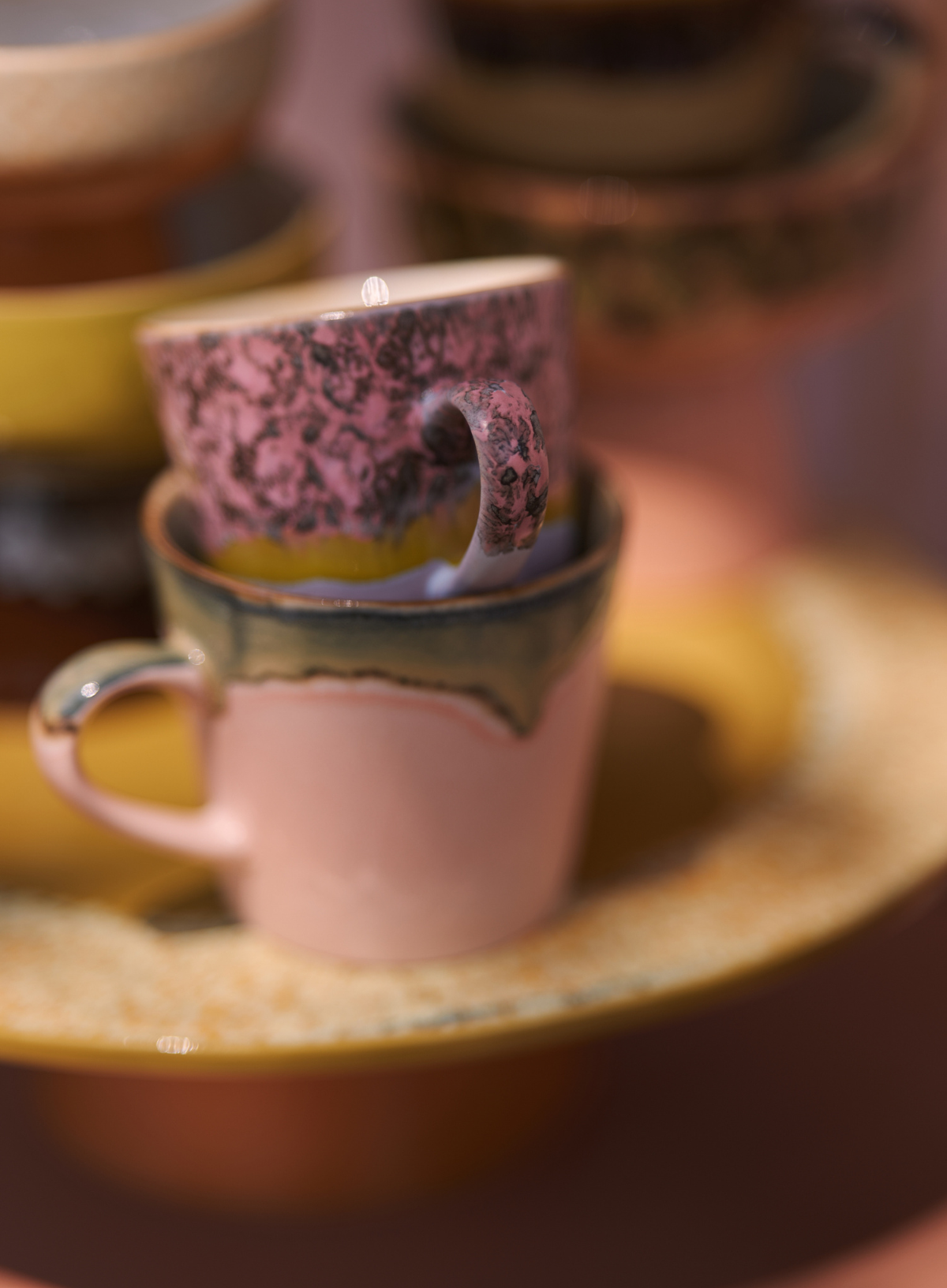 HK Living 70s Ceramics Americano Mug in Blast