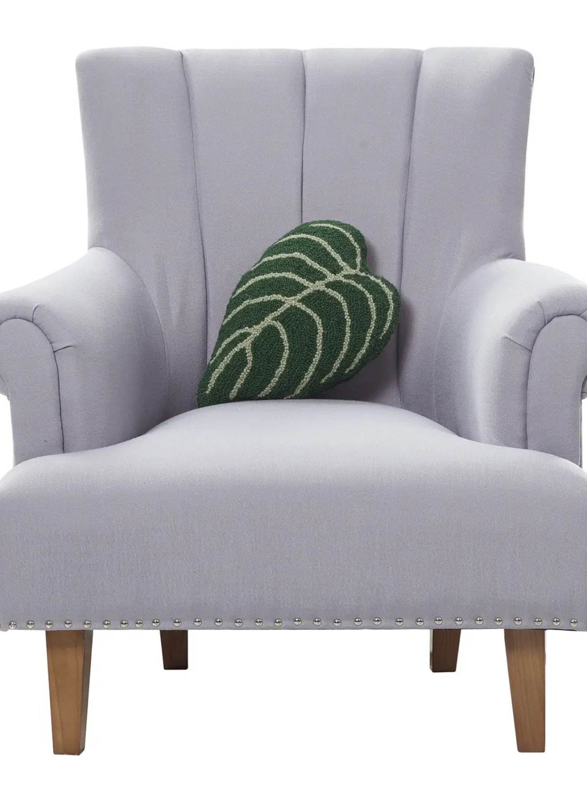 Shaped Elephant Ear Leaf Hook Cushion from Peking Handicraft
