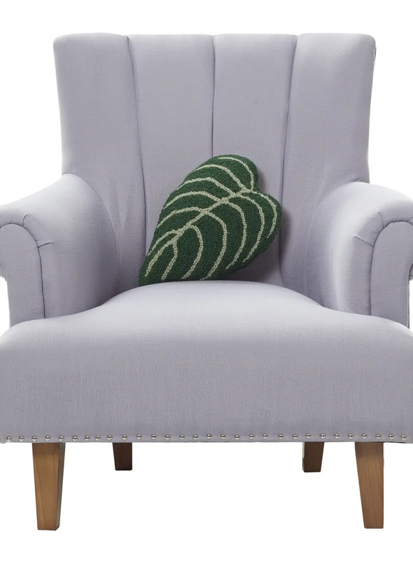Shaped Elephant Ear Leaf Hook Cushion from Peking Handicraft