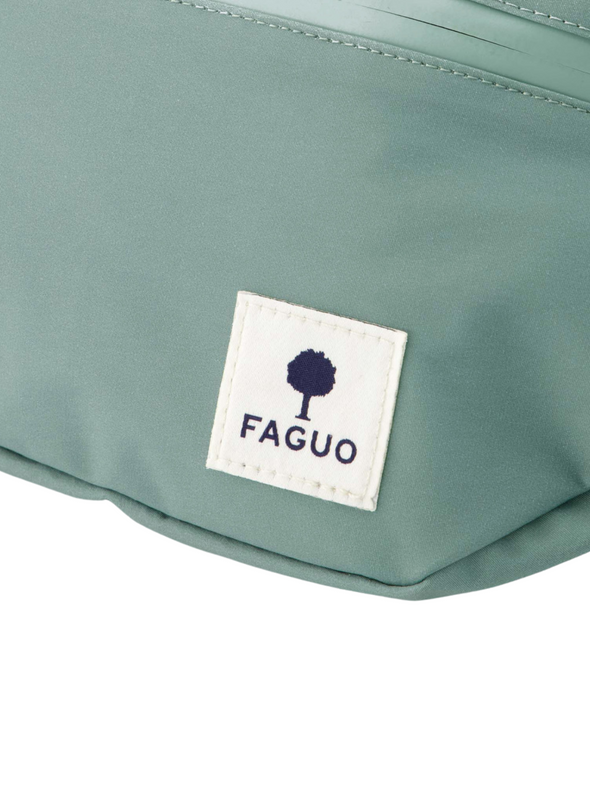 Banane Cambium Synthetic Woven Bag in Blue from Faguo