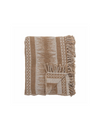 Marmi Brown Recycled Throw from Bloomingville