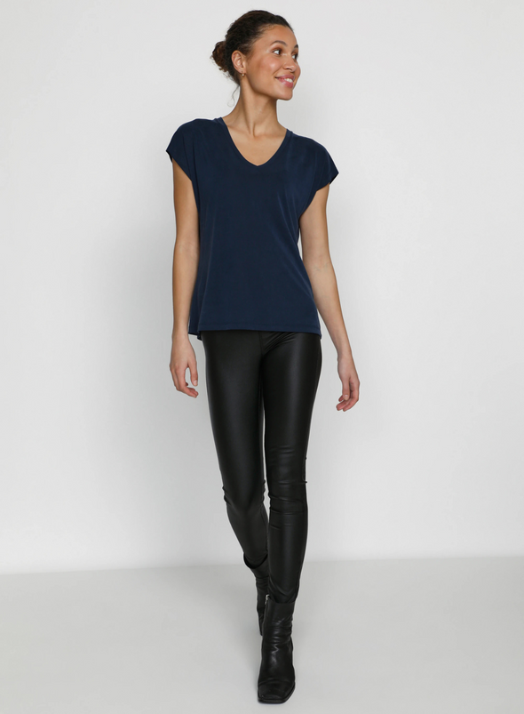 Lise T-Shirt in Midnight Marine from Kaffe
