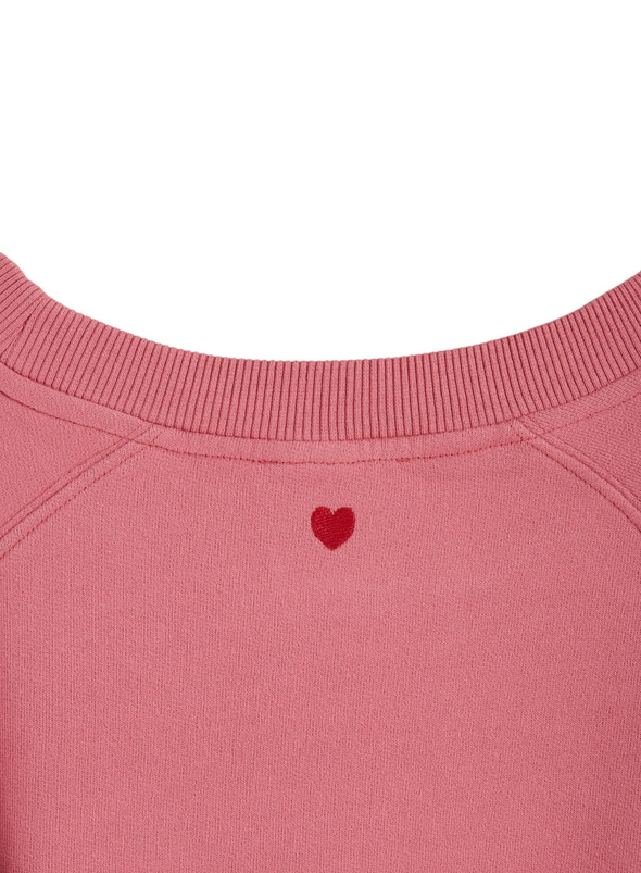 Bahia Soleil Sweatshirt in Pink & Red from Emile & Ida