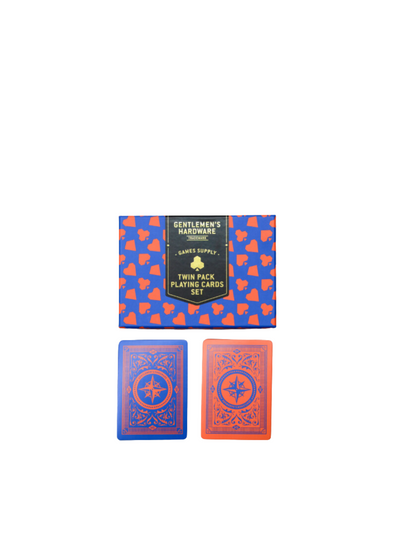 Twin Pack Playing Cards from Gentlemen's Hardware