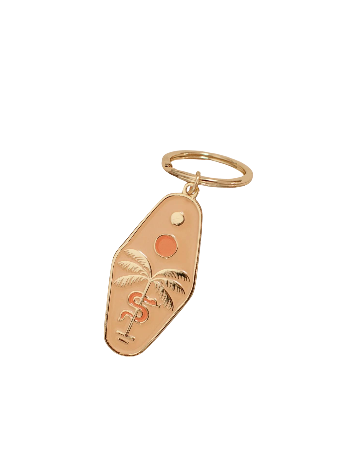 Serpent Enamel Keychain from Cai & Jo