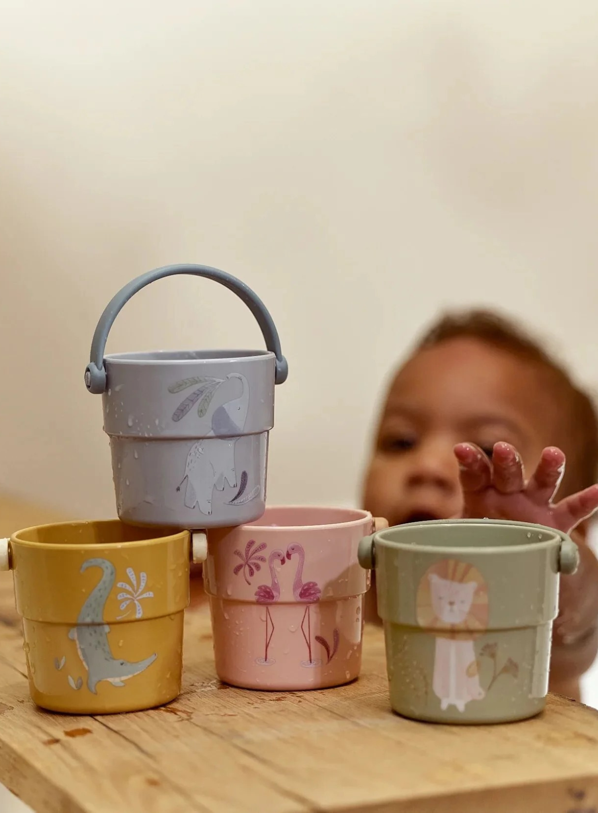 Little Dutch Safari Bath Cups