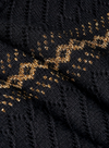 Nadia Knit Top Eighties in Black from King Louie