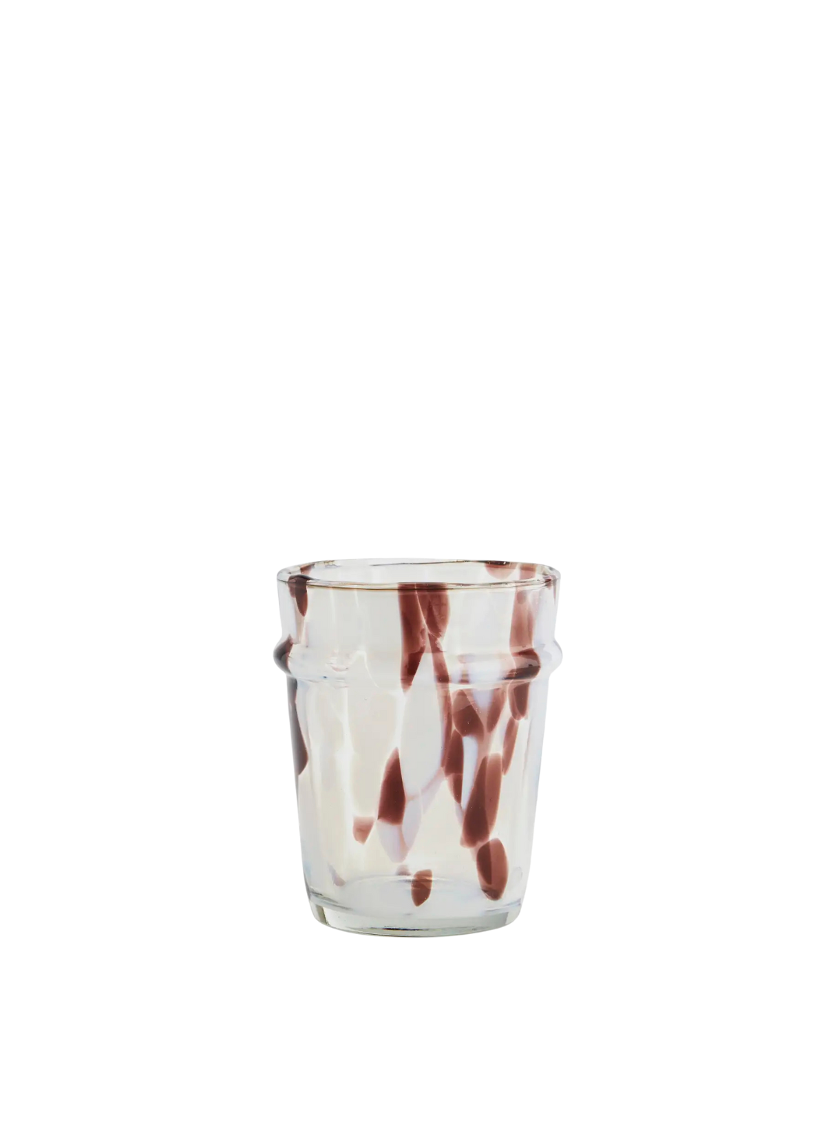 Brown Blaize Drinking Glass from Madam Stoltz