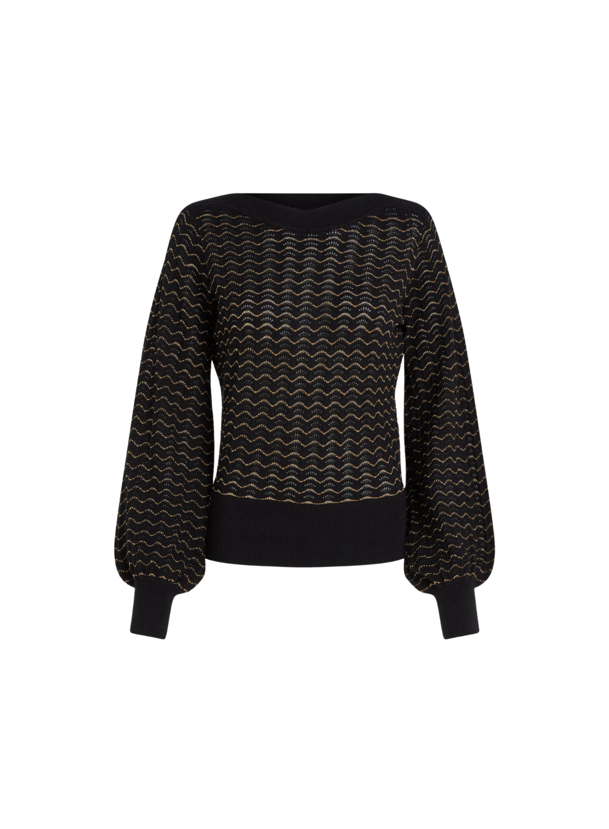 Audrey Top Pacific in Black from King Louie