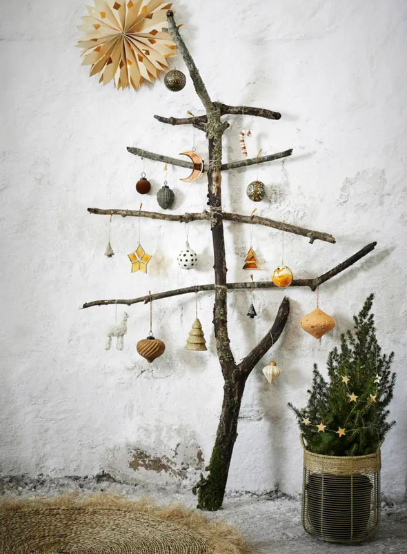 Hanging Glass Coloured Tree from Madam Stoltz