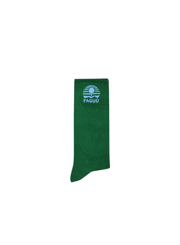 Box of 3 Sport Socks in Pink/Ecru/Green from Faguo