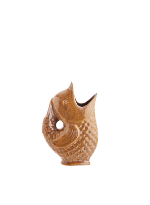 Golden Orange Fish Vase from Madam Stoltz
