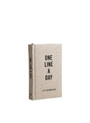 One Line A Day: A Five Year Memory Book (Canvas)