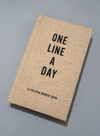 One Line A Day: A Five Year Memory Book (Canvas)