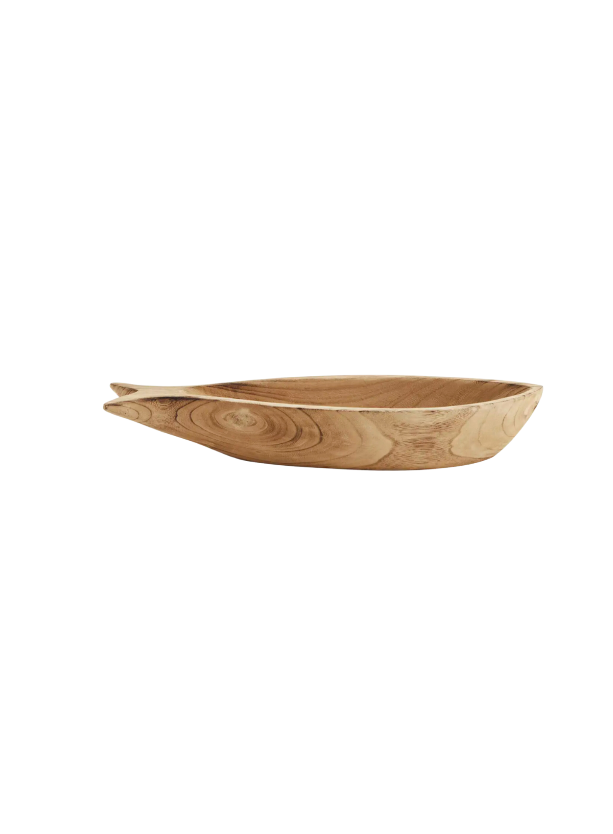 Deep Wooden Fish Tray from Madam Stoltz