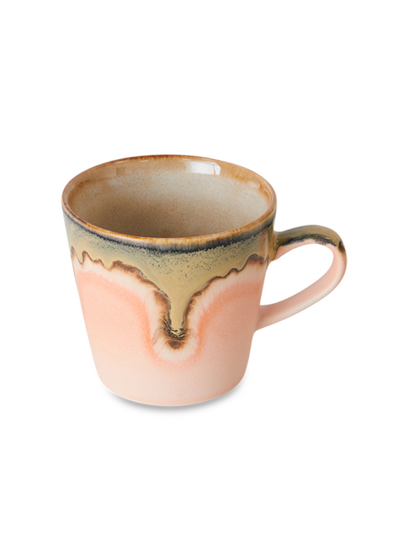 70s Ceramics Americano Mug in Blossom from HK Living