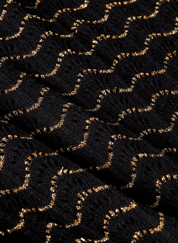 Audrey Top Pacific in Black from King Louie