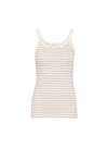 Liddy Tank Top in Feather Grey/Chalk from Kaffe