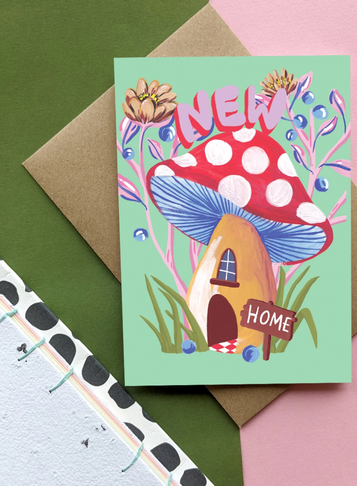 New Home Toadstool Card from Callie Stay Cool