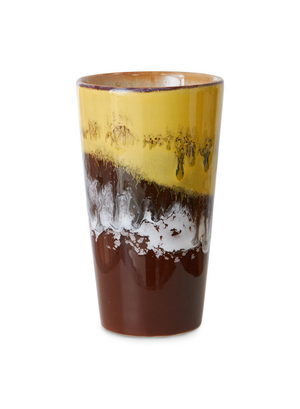 70s Ceramics Latte Mug in Creek from HK Living