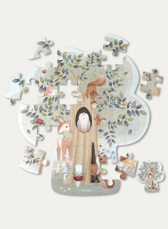 Floor Puzzle Forest Friends XL from Little Dutch