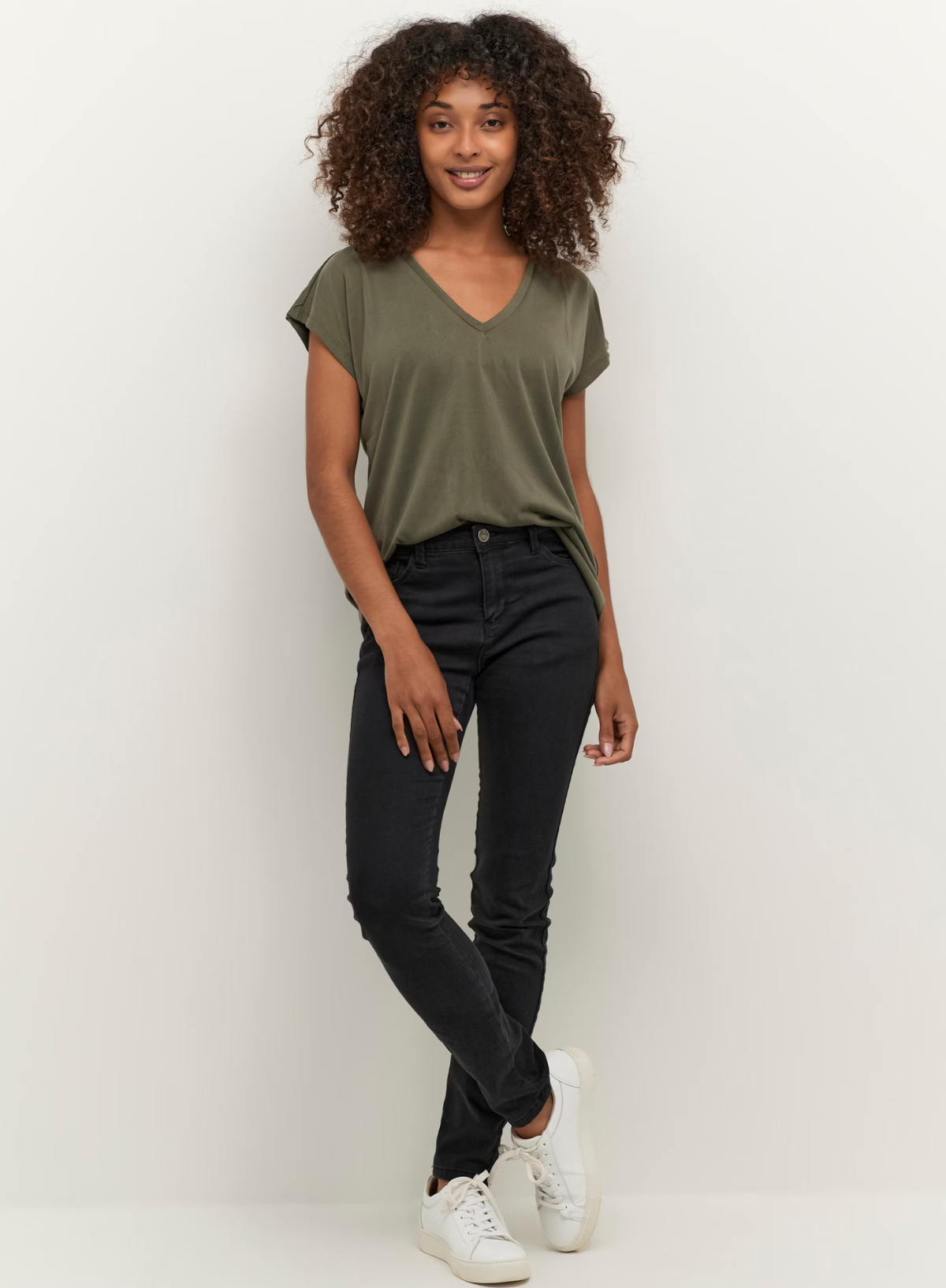 Lise T-Shirt in Grape Leaf from Kaffe