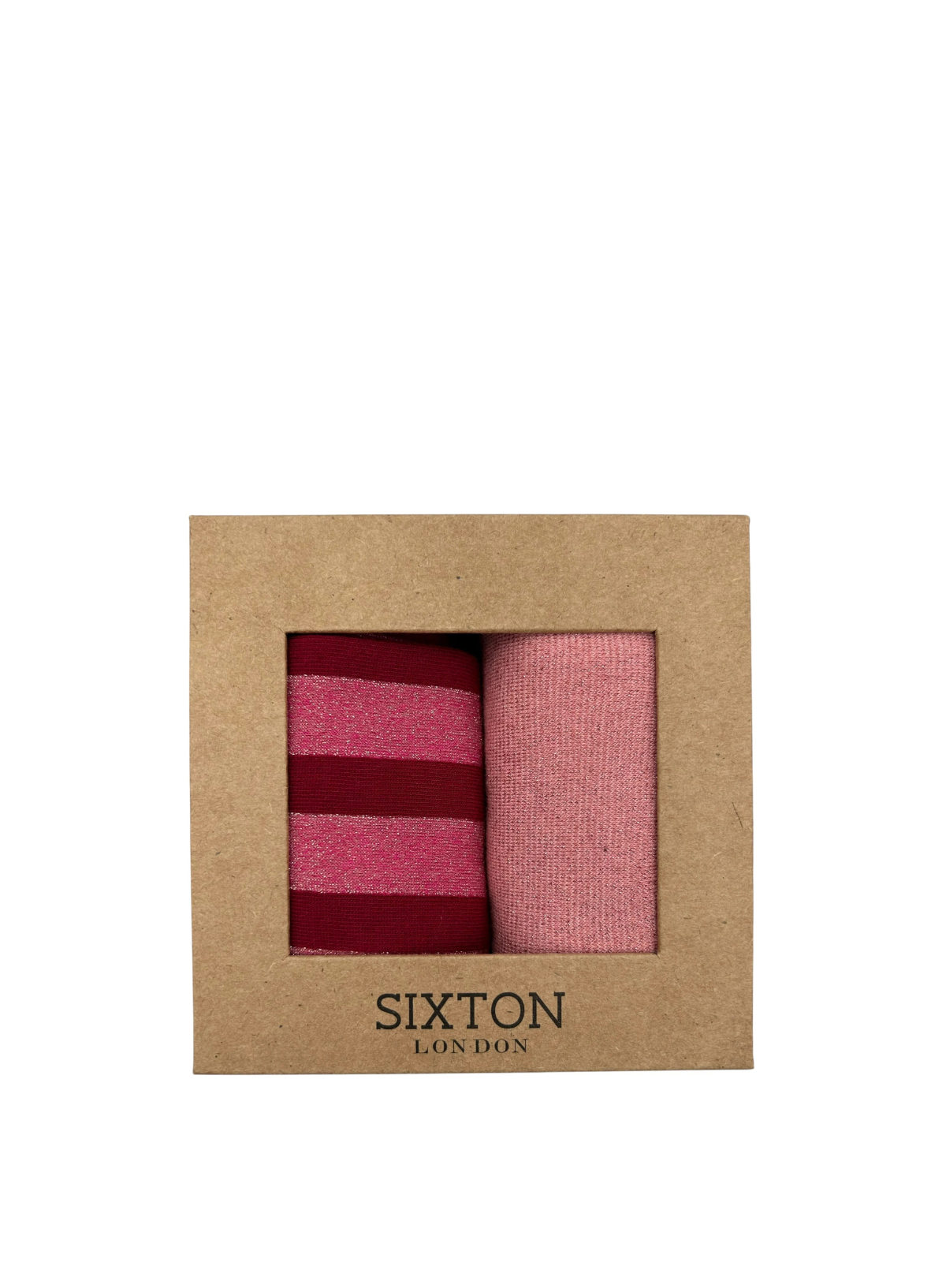 Red Berlin & Tokyo Sock Box Duo from Sixton