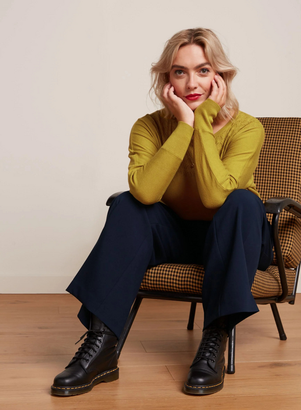 Federica Pants Marple in Blue from King Louie