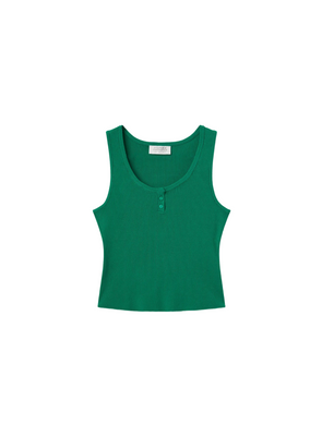 Vest Top in Green from Compañia Fantastica