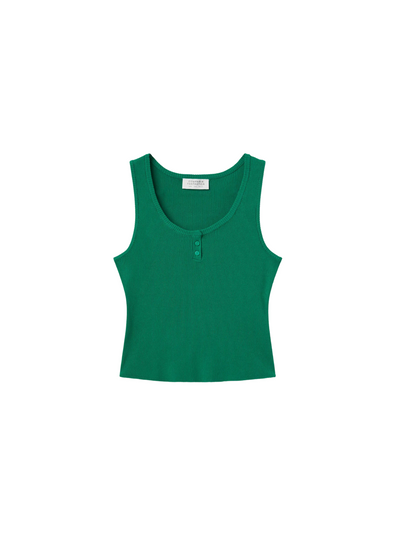 Vest Top in Green from Compañia Fantastica