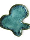 Shell Plate in Teal from HK Living