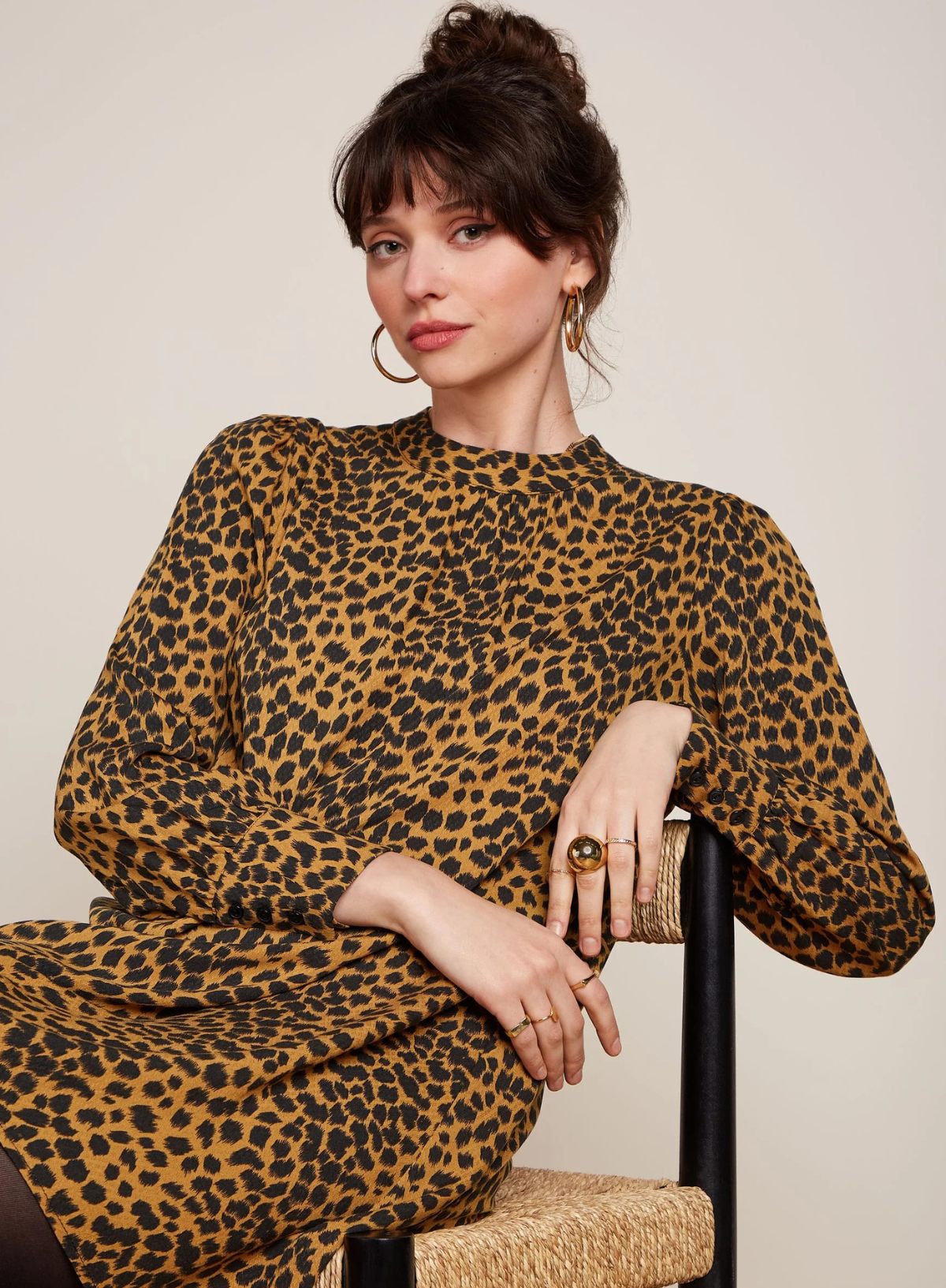 Sandy Dress Tigre in Golden Brown from King Louie