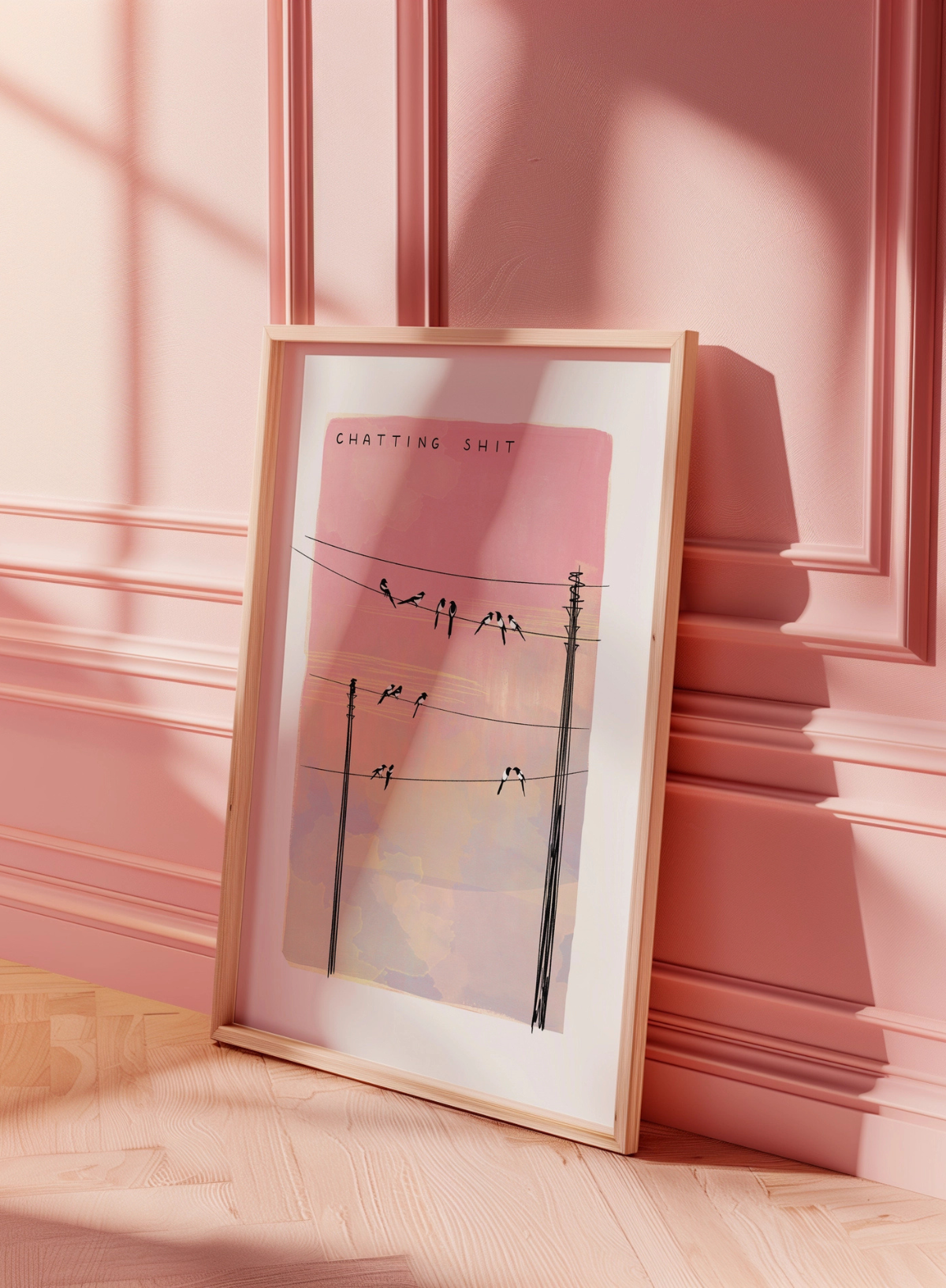 Chatting Sh** Art Print A4 from Callie Stay Cool