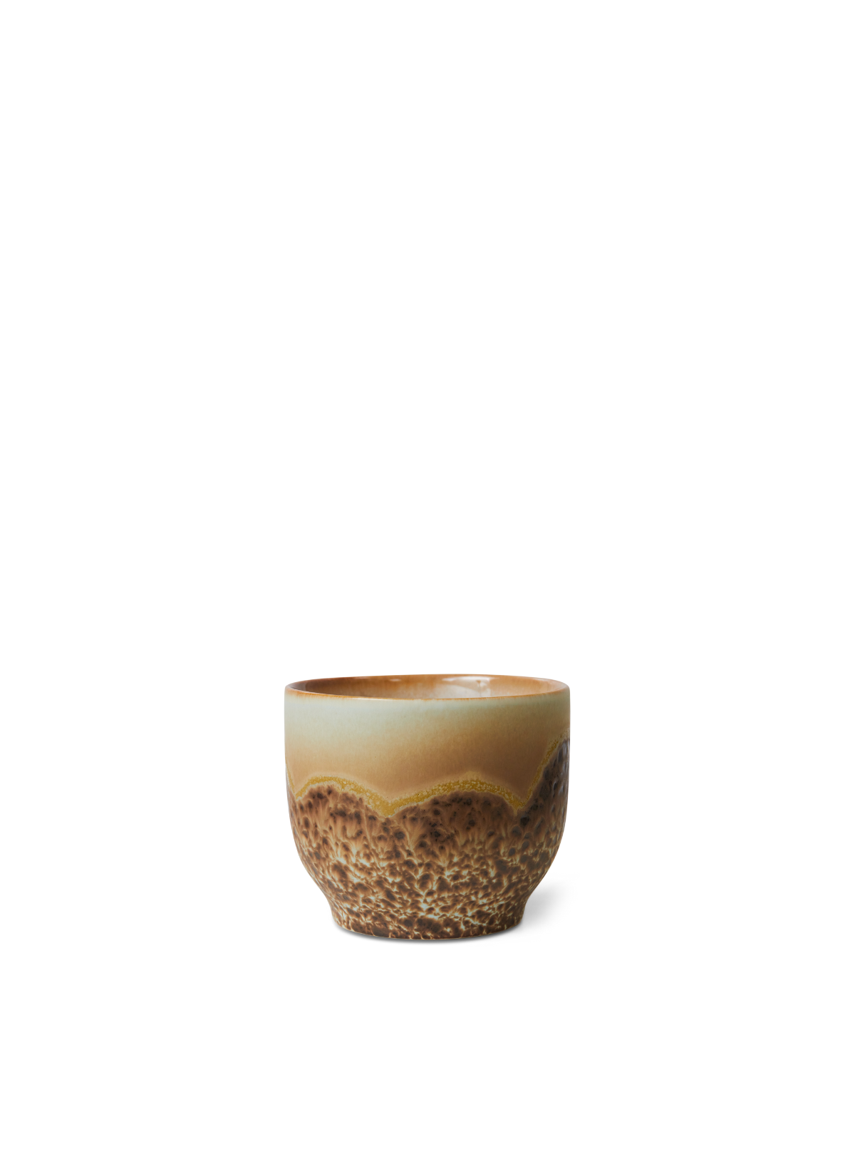 HK Living 70s Ceramics Cafe Cup in Shell